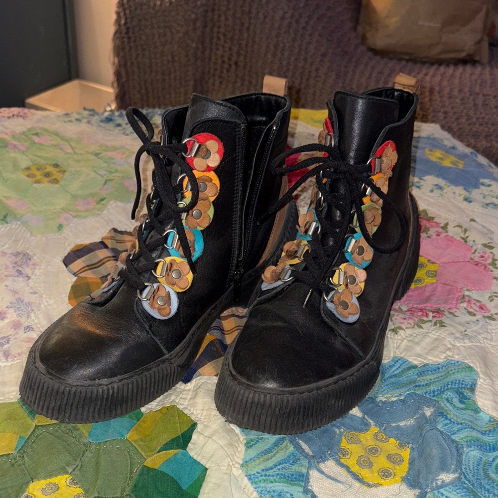Spring Step Shoes Embellished Women's Boots